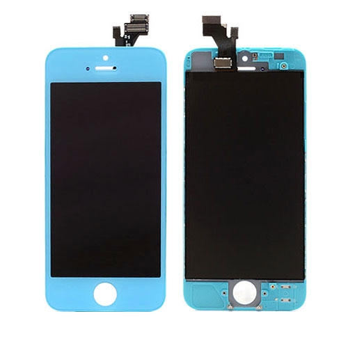 iPhone 5 Frontscheibe Montage - Baby-Blau