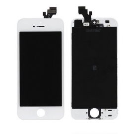 iPhone 5 Frontscheibe Montage - Weiß