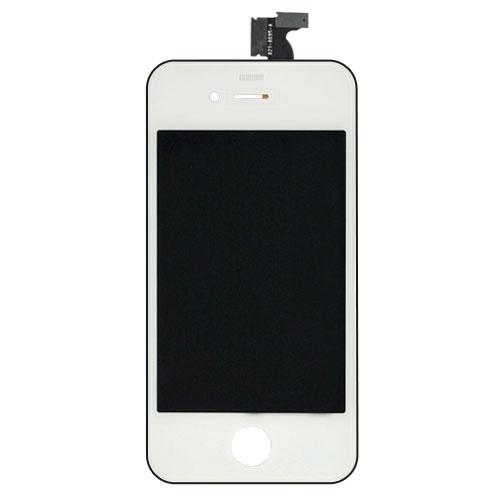 iPhone 4S Retina LCD und Digitizer Front - Weiss