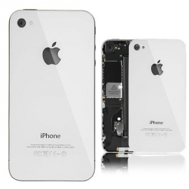 iPhone 4 Backcover / Rückseite - Weiss
