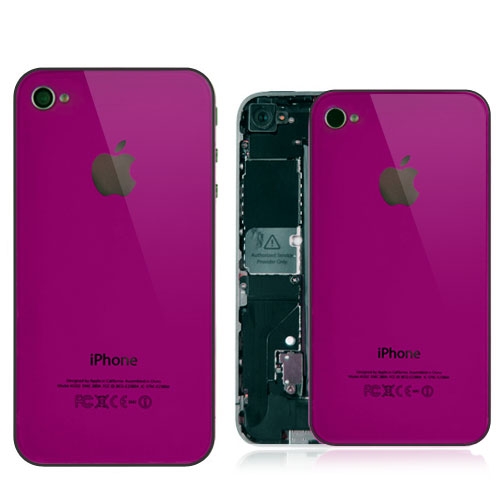 iPhone 4 Backcover / Rückseite - Lila