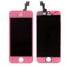 iPhone 5S Ersatzdisplay Rosa - Rahmen Weiss
