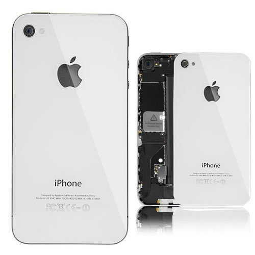iPhone 4S Backcover / Rückseite - Weiss