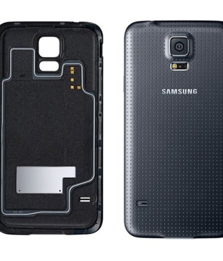 Samsung Galaxy S5 Ersatz Rückseiten Schwarz Ohne WIFI Bausatz