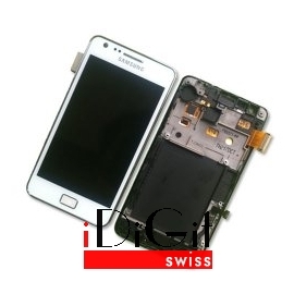 Samsung Galaxy S3 i9100 LCD und Digitizer Front + Rahmen - Weiss