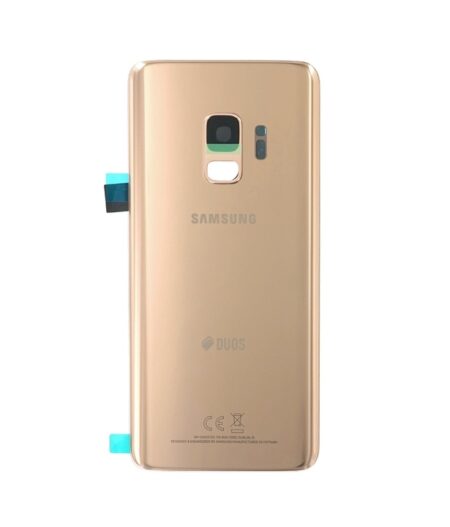 Samsung-Galaxy-S9-Ersatz-Rückglas-Original-Qualität-Gold